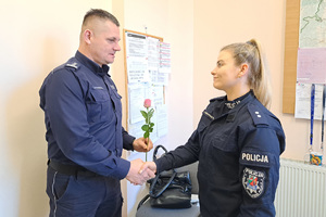 Dzień Kobiet w Komendzie Powiatowej Policji w Szczytnie