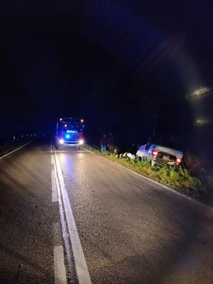 Zdarzenie drogowe na DK 57