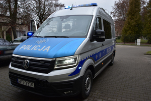 Nowy radiowóz VW Crafter