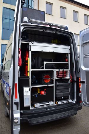 Nowy radiowóz VW Crafter