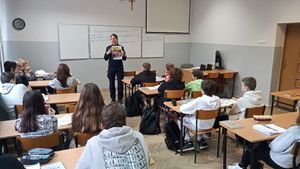 Spotkanie z młodzieżą &quot;Szanuję- nie hejtuję!&quot;