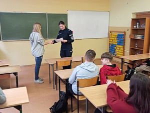 spotkanie z uczniami SP nr 2 w Szczytnie