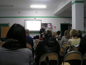 Konferencja w Szkole Podstawowej w Rozogach