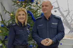 Wigilia w Komendzie Powiatowej Policji w Szczytnie