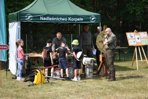 Stoisko promocyjne Nadleśnictwa Korpele