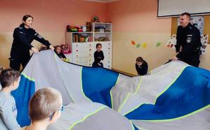 Spotkanie z przedszkolakami w Gromie