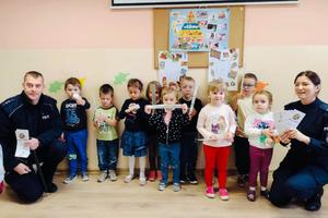 Spotkanie z przedszkolakami w Gromie