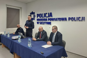 Odprawa Roczna w Komendzie Powiatowej Policji w Szczytnie