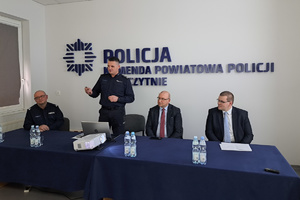 Odprawa Roczna w Komendzie Powiatowej Policji w Szczytnie