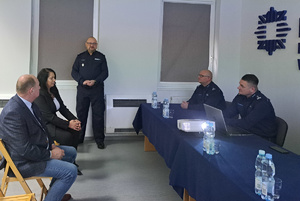 Odprawa Roczna w Komendzie Powiatowej Policji w Szczytnie