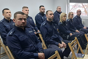 Odprawa Roczna w Komendzie Powiatowej Policji w Szczytnie