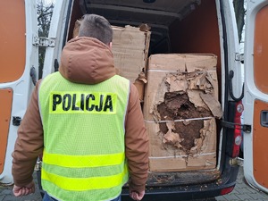 Zabezpieczony susz tytoniowy