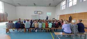 Spotkanie w Zespole Szkolno-Przedszkolnym w Dźwierzutach