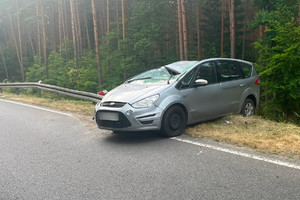 Zdarzenie drogowe na trasie Szczytno-Jęcznik