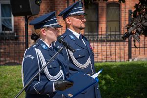 Uroczyste obchody Święta Policji w Komendzie Powiatowej Policji w Szczytnie