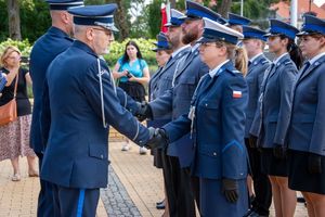 Uroczyste obchody Święta Policji w Komendzie Powiatowej Policji w Szczytnie