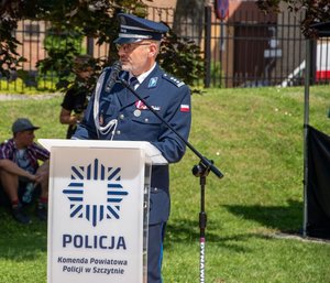 Uroczyste obchody Święta Policji w Komendzie Powiatowej Policji w Szczytnie