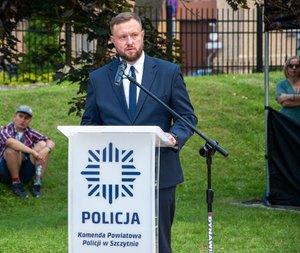 Uroczyste obchody Święta Policji w Komendzie Powiatowej Policji w Szczytnie