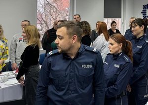 Spotkanie opłatkowe w Komendzie Powiatowej Policji w Szczytnie