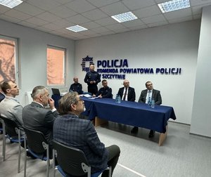 Odprawa Roczna w Komendzie Powiatowej Policji w Szczytnie