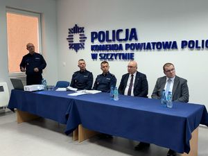 Odprawa Roczna w Komendzie Powiatowej Policji w Szczytnie