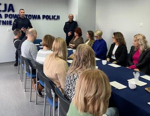 Spotkanie z okazji Dnia Służby Cywilnej w Komendzie Powiatowej Policji w Szczytnie