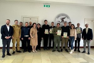 Konkurs Wiedzy o Ochronie Ludności i Bezpieczeństwie Powszechnym w Starostwie Powiatowym w Szczytnie