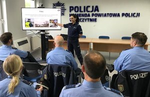 Wizyta niemieckich policjantów