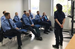 Wizyta niemieckich policjantów
