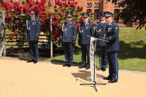 Przemówienie insp. Mirosława Elszkowskiego Komendanta Wojewódzkiego Policji w Olsztynie