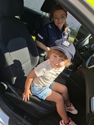 Policjantka z wizytą w przedszkolu &quot;Akademii Malucha&quot; w Wielbarku