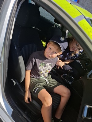 Policjantka z wizytą w przedszkolu &quot;Akademii Malucha&quot; w Wielbarku