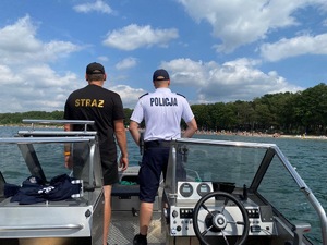 służba na wodzie ze Strażą Pożarną