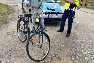 kontrola nietrzeźwego rowerzysty