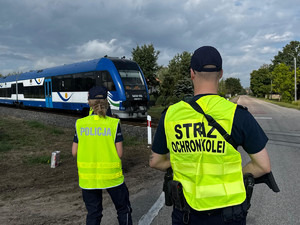 Działania &quot;Bezpieczny przejazd&quot; w Olszynach