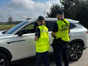 Działania &quot;Bezpieczny przejazd&quot; w Olszynach