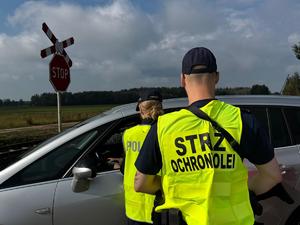Działania &quot;Bezpieczny przejazd&quot; w Olszynach