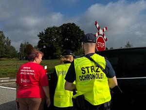 Działania &quot;Bezpieczny przejazd&quot; w Olszynach