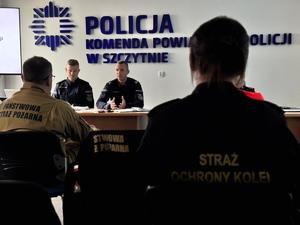 Narada służb odpowiedzialnych za bezpieczeństwo w powiecie szczycieńskim