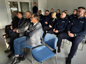 Odprawa roczna w Komendzie Powiatowej Policji w Szczytnie
