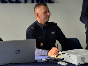 Odprawa roczna w Komendzie Powiatowej Policji w Szczytnie