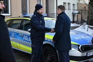 przekazanie nowych radiowozów