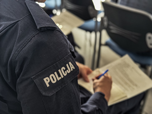 policjanci Akademii Policji w Szczytnie