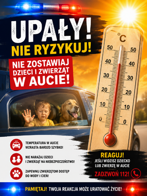 plakat informacyjny