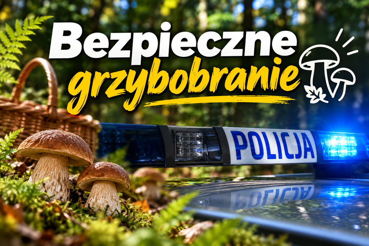 Zadbaj o bezpieczeństwo w lesie w sezonie grzybowym
